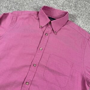 Charles Tyrwhitt Dress Shirt Mens Medium Weekend Non Iron Classic Fit Magenta
